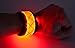 LED Light Up Snap Bracelet-Red
