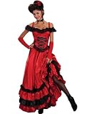 Womens 14-16 Saloon Sweetie Cowgirl Tavern Maid Costume