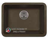 Mocha Granite/Quartz Composite Undermount Kitchen Sink
