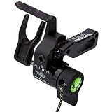 Quality Archery Products Bone Collector Arrow Rest (Black, Left Hand)