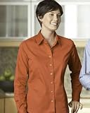 Devon & Jones Classic Ladies Five-Star Performance Twill Shirt. D555W