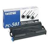 BROTHER INTERNATIONAL CORP / Print cartridge for model 575 plain paper fax machine, black / BRTPC501 / Sold as 1 Each / Mfr Part # PC501 \*/ Print cartridge for model 575 plain paper fax machine, blac