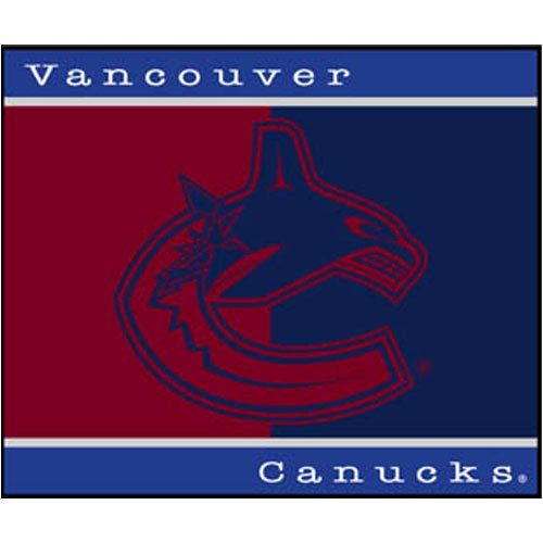 Buy NHL Hockey Vancouver Canucks 60X50 All-Star Blanket Throw - Fan Shop Sports Merchandise by Biederlack