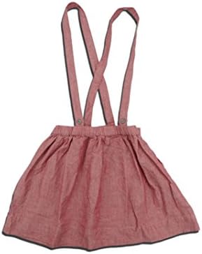 IMPS AND ELFS Suspender Skirt -4 -RED