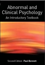 Abnormal and Clinical Psychology: an introductory text