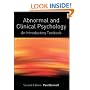Abnormal and Clinical Psychology: an introductory text