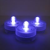 Waterproof Wedding Underwater Battery Sub Lights LED 10 Lights~PURPLE~Wedding~Tea Light
