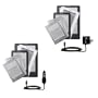 Essential Kit for the Amazon Kindle / DX / Touch / Keyboard (WiFi and 3G) includes a Car and Wall Charger
