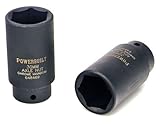 Powerbuilt 648470 1/2-Inch Driver by 32mm Axle Nut Socket [並行輸入品]
