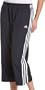 adidas Women's 3-Stripe Wind Capri,Dark Navy,X-Large