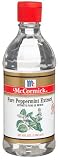 McCormick Pure Peppermint Extract, 16-Ounce Plastic Bottle (Pack of 2)