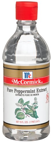 McCormick Pure Peppermint Extract, 16-Ounce Plastic Bottle (Pack of 2) by McCormick
