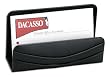 Black Leather Business Card Holder