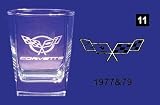 Corvette Engraved Glassware