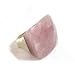 Lola Rose Sterling Silver Rose Quartz Faceted Square Ring