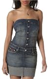 Baby Phat - Monarch Wash Tube Cuff Dress by Baby Phat