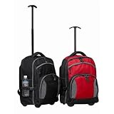 Tundra Rolling Backpack Color: Black