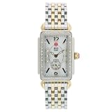 Michele Ladies Deco Park Diamond Quartz Watch #MWW06M000013 by Michele
