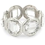 RJ Graziano Hammered Circle Bracelet With Chun