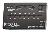 Rocktile GT-1 - Afinador para guitarra/bajo (Importado de Alemania)