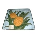HAWAIIAN PINEAPPLES QUILTED PILLOW CUSHION COVER 16
