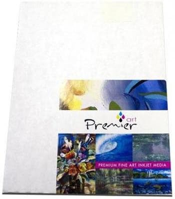 Premier ImagingPremium Photo Textured Luster RC Inkjet Paper, 10.4mil, 260g/m2, Borderless 4x6", 100 Sheets
