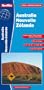 Australie, Nouvelle-Z�lande - Carte routi�re et touristique (avec plan de Sydney)
