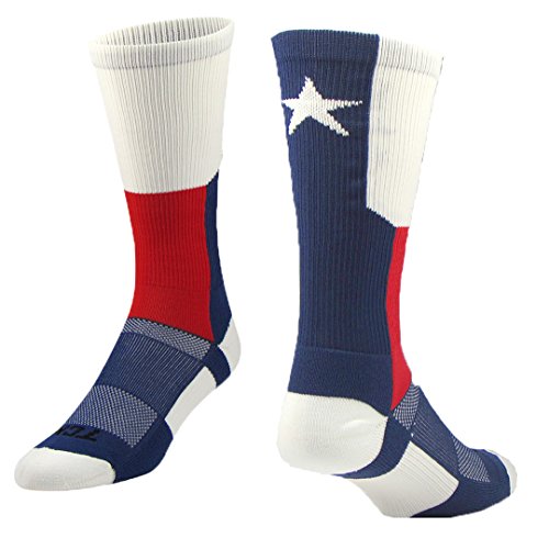 TCK Texas Flag Crew Socks