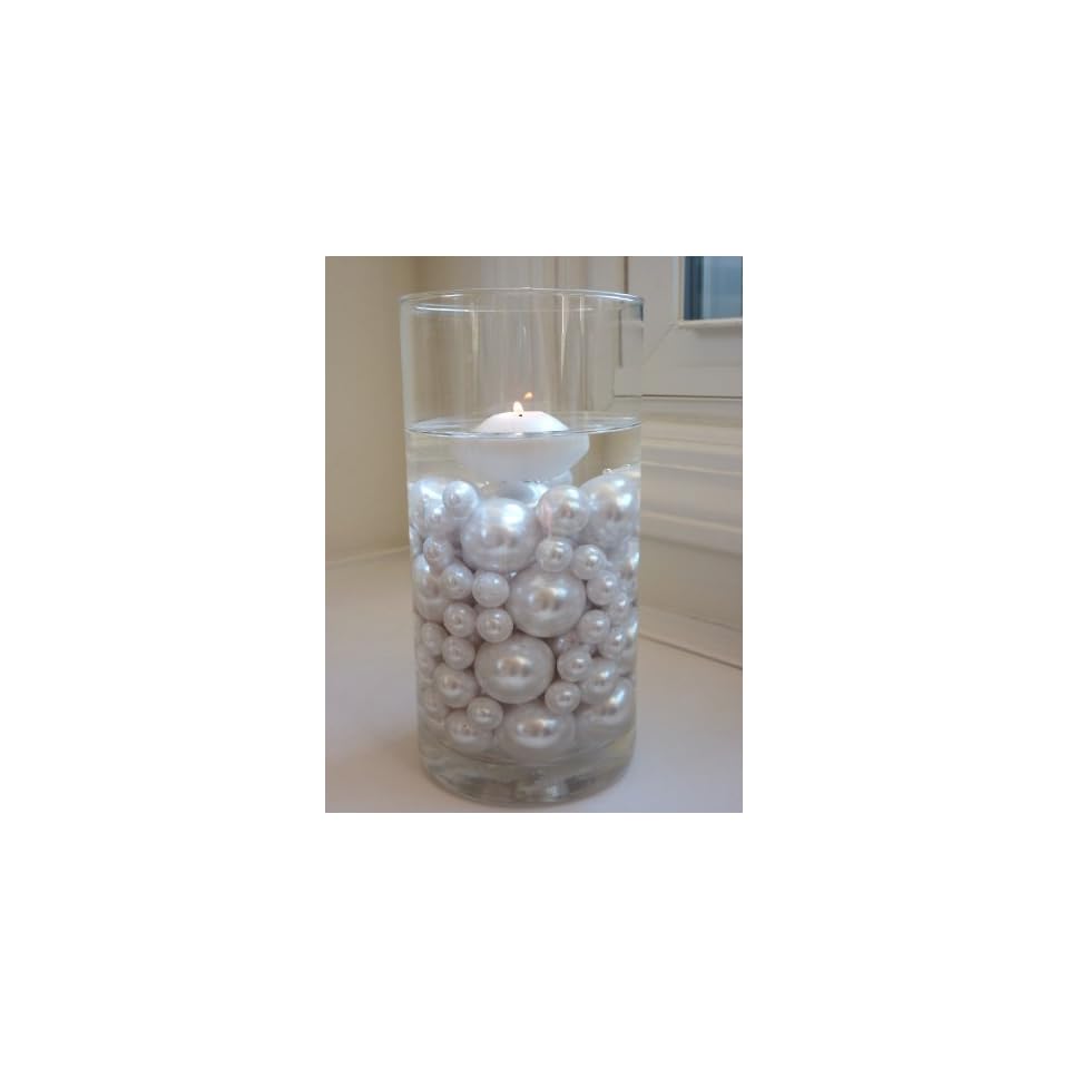 Wholesale Unique Elegant Vase Fillers 34 Oversized White Pearl
