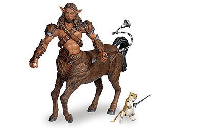 Chronicles of Narnia Prince Caspian Basic Figure 2 Pack Centaur Glenstorm & Mouse Peepicheek