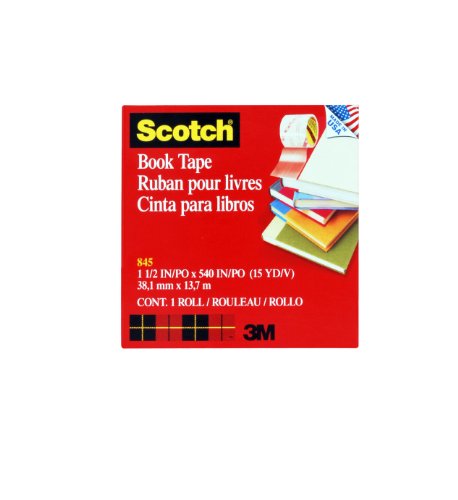3M 1.5 See-Through Book Repair Tape