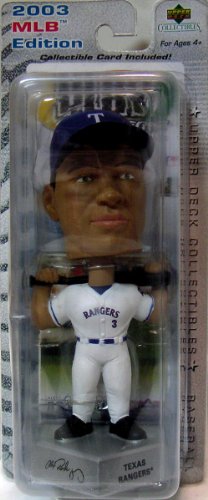 2003 MLB EDITION ALEX RODRIGUEZ BOBBLE HEAD WITH COLLECTIBLE CARD