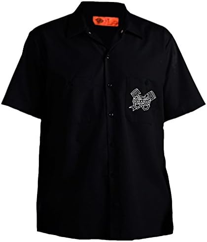 GearHead Alley Shifters Hot Rod Kustoms Garage Work Shirt