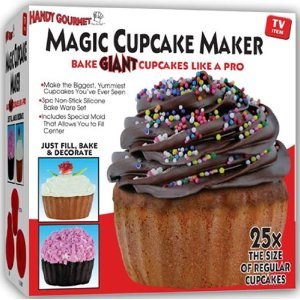 Handy Gourmet JB6067 Magic Cup Cake Maker  7.50 X 3.70