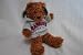 TEXAS RANGERS OFFICIAL LOGO 8IN HOODIE TEDDY BEAR