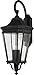 Feiss OL5405BK Cotswold Lane Outdoor Patio Lighting Wall Lantern, Black, 4-Light (14"W x 36"H) 240watts