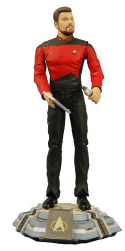 Diamond Select Toys Star Trek The Next Generation Series 1 Action Figure Commander William T. Riker (Season 7)