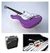 Musical Instruments : Crescent 39" Purple Electric Guitar with Accessories and 10 watt AMP