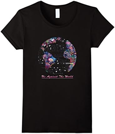 Women's Us Against The World shirt -High quality - original Small Black