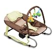 Babyzou - Transat avec arche de jeux - Chocolat/Anis
