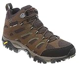 Merrell Men's Moab Mid Gore-Tex Hiking Boot Dark Earth Size 9