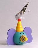 Wooden animal clip - Elephant