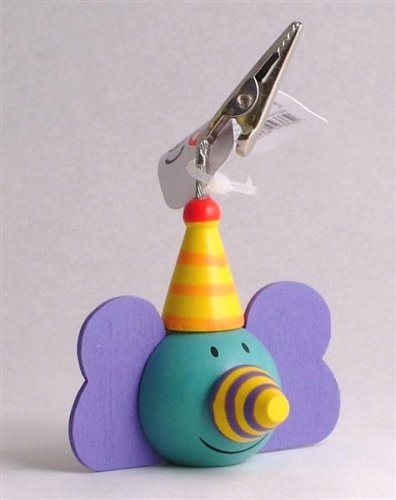 Childrens Toyshop  Toys : Wooden animal clip - Elephant