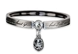 The Twilight Saga: New Moon Merchandise - Engraved Metal Stretch
Bracelet (Edward Quote) (One Size Fits All)