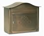 Architectural Mailboxes Peninsula Wall Mailbox, Antique Copper Embossed