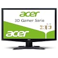 Acer GD245HQABID 61 cm (24 Zoll) 3D Monitor (VGA, DVI, HDMI, 2ms Reaktionszeit) schwarz mit 3D Shutterbrille