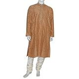 Clothing from India Premium Wedding Kurta Pajama Mens Fashion Size M (wgkp007)