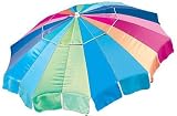 6.5ft Rio Beach / Patio Umbrella with Tilt - Rainbow