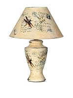 HOME FURNITURE Lámpara De Mesa Porstal Card