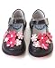 Apparel : : Rainbow Steps Navy Leather Flower Shoe